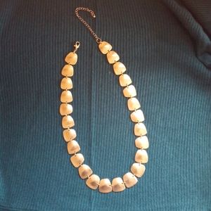 Muted Gold Statement Necklace